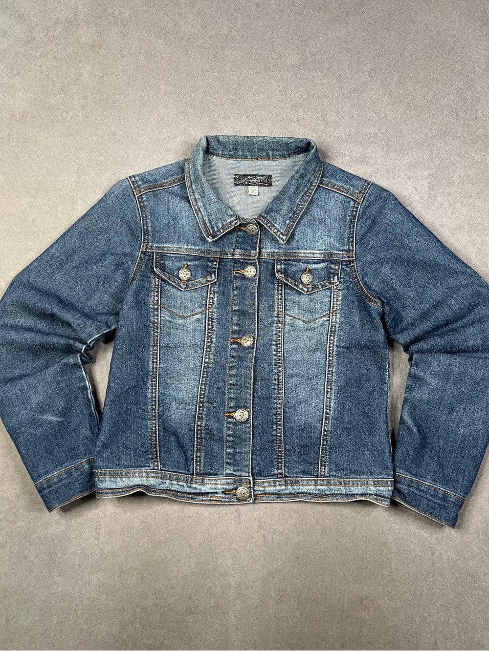 Silver Jeans Medium Blue Denim Jacket
